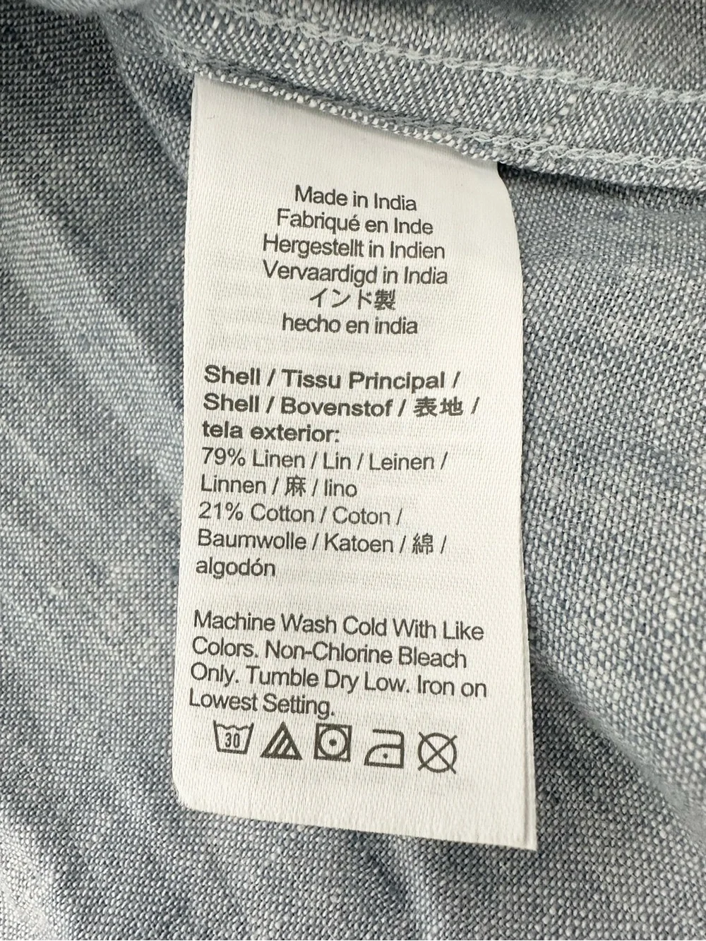 J. Crew crew linen